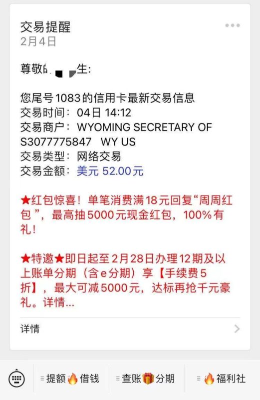美国公司年报